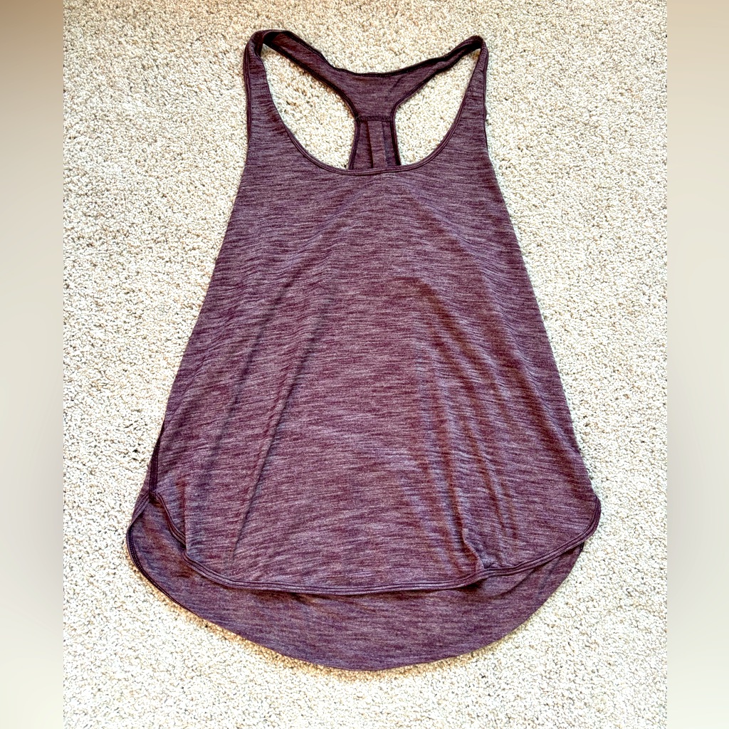 Lululemon Athletic Racerback Tank Top Small Lightweight Purple